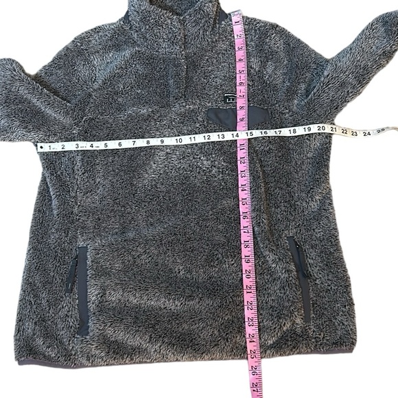 LL Bean Hi Pile Fleece Pullover - Picture 5 of 12